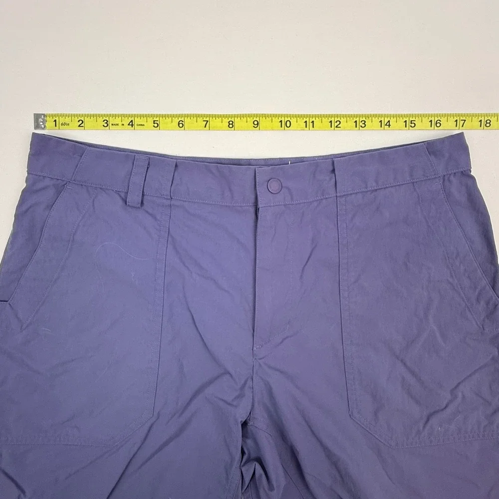Mountain Hardwear Mens Shorts 34 Purple Nylon Outdoor Hiking Cargo Zip Pocket - Picture 8 of 9